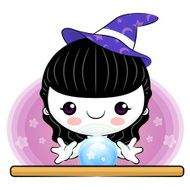 Tarot child witch hitting points