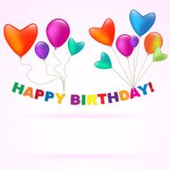 Happy Birthday Balloon N2
