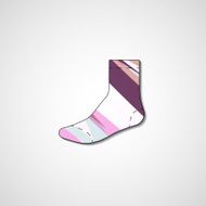 Abstract illustration on sock N115