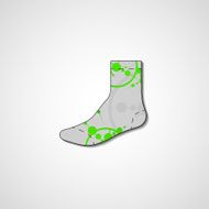 Abstract illustration on sock N116