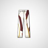 Abstract illustration on pants N124