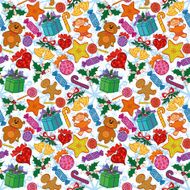 Christmas seamless background N2