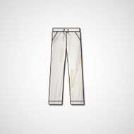 Abstract illustration on pants N126