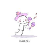 Cute kid doodle icon N10