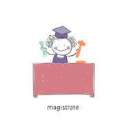 Cute kid doodle icon N18