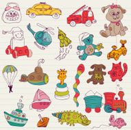 set of cartoon elements N2