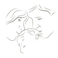 Parents with a baby