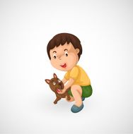 Boy and Puppy N5