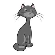 funny cartoon cat N2