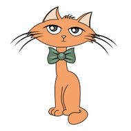 funny cartoon cat N3