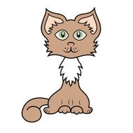 funny cartoon cat N4