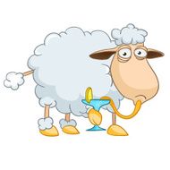 Cartoon Character Sheep