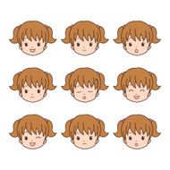 Girl face N9