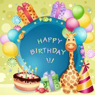 birthday card N31