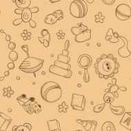 Seamless children background N3