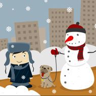 Winter in the city