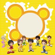 happy cartoon kids N2
