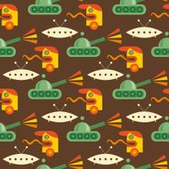seamless baby toy pattern N4