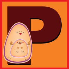 letter P for penguin