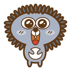 Funny hedgehog