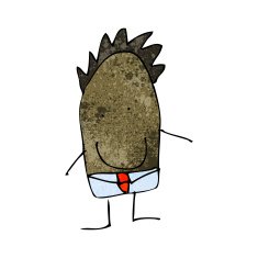 cartoon child's drawing of a dad N2