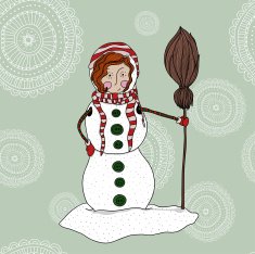 Snowman Girl