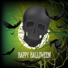 Halloween scull