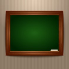 Green chalkboard Vector N2