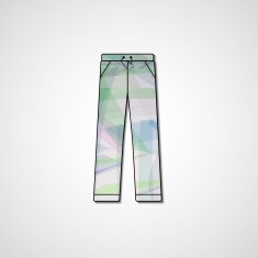 Abstract illustration on pants N113