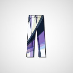 Abstract illustration on pants N114