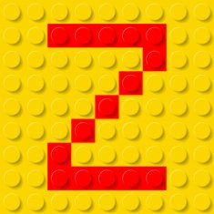 Letter Z in construction kit