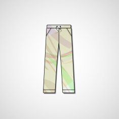 Abstract illustration on pants N133