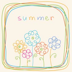 Summer doodle