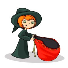 girl in witch costume N2