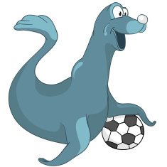Cartoon Character Seal