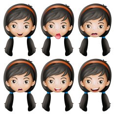 Face of a girl N12