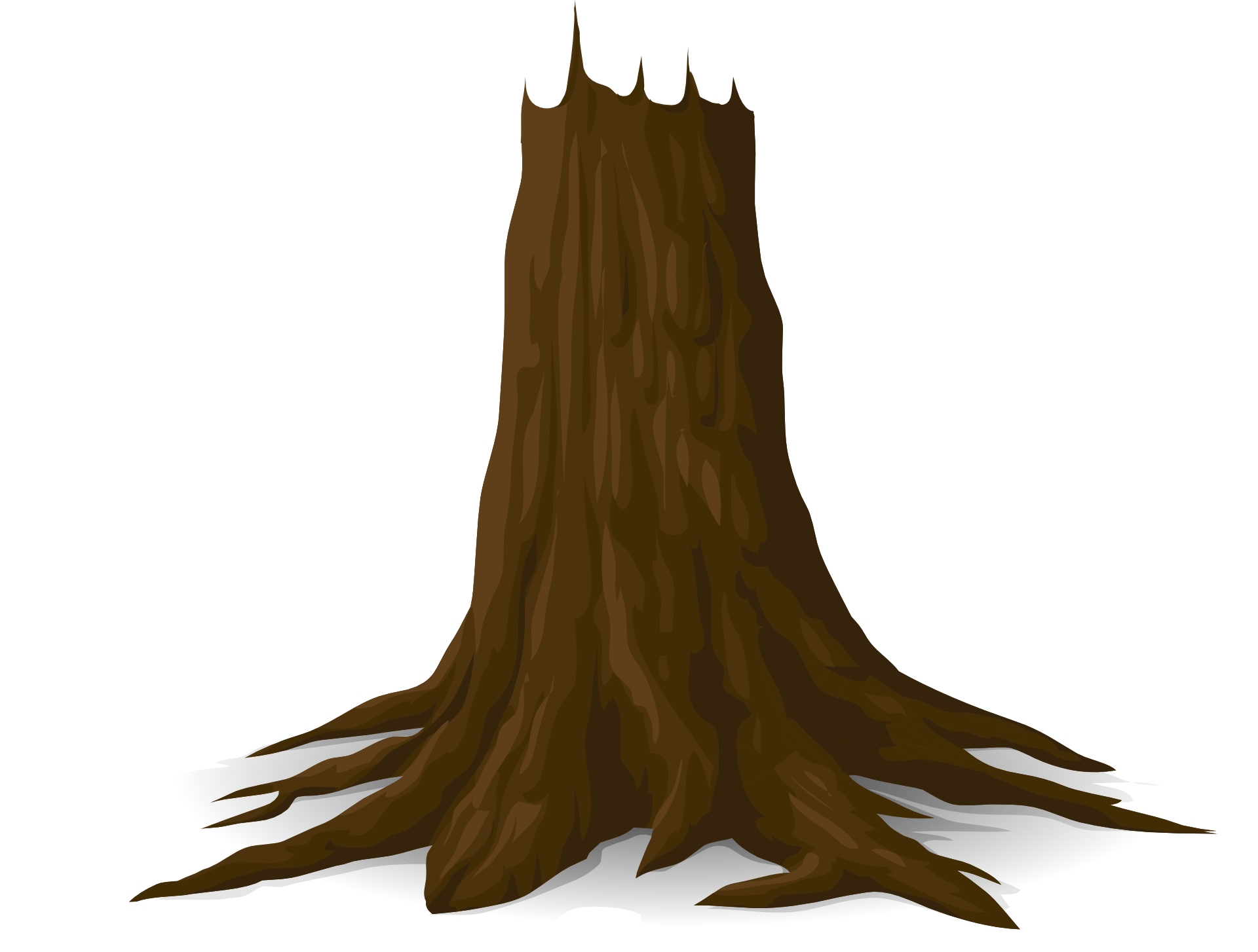Brown stump free image download