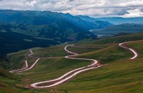 highway in mountains