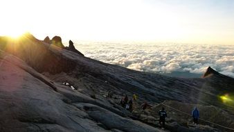 landscape of mountaineering alpinism