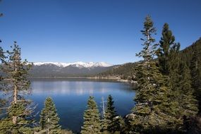 lake tahoe california landscape