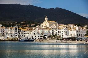 houses near the sea in Costa Brava