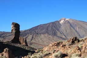 landscape of Сanary islands of Tenerife Spain