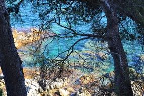 turquoise sea in Spain