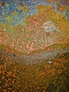 natural art on stone