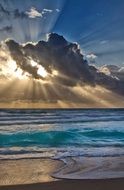 landscape sun beach