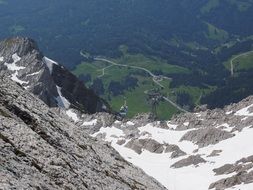 cable car over the mountain