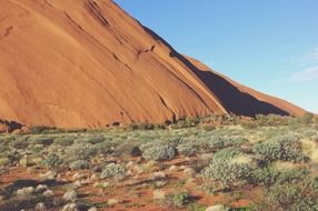 red rock in Australia