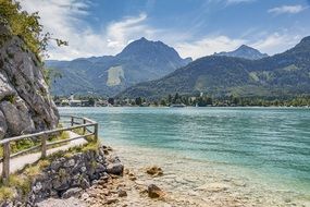 lake wolfgang in Austria