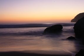 seascape at dawn