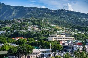 Landscape of Tahiti
